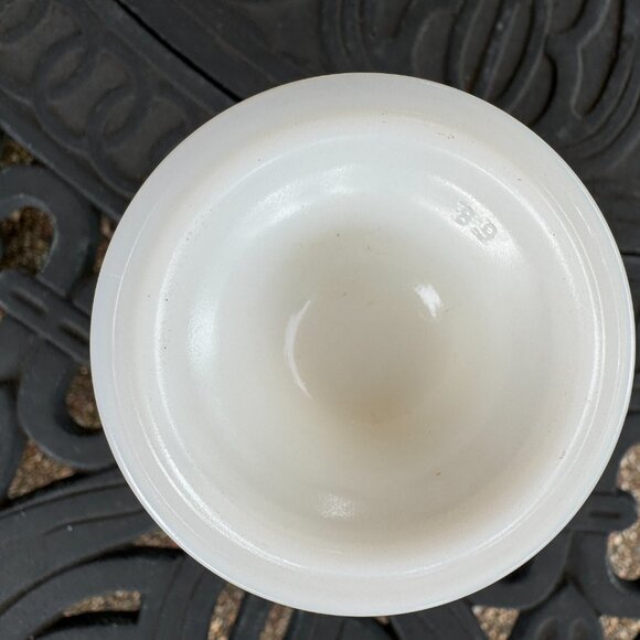 Vtg Corning Spice of Life Footed Mugs Set of 4 Milk Glass Pedestal Grandmugs - Picture 14 of 16